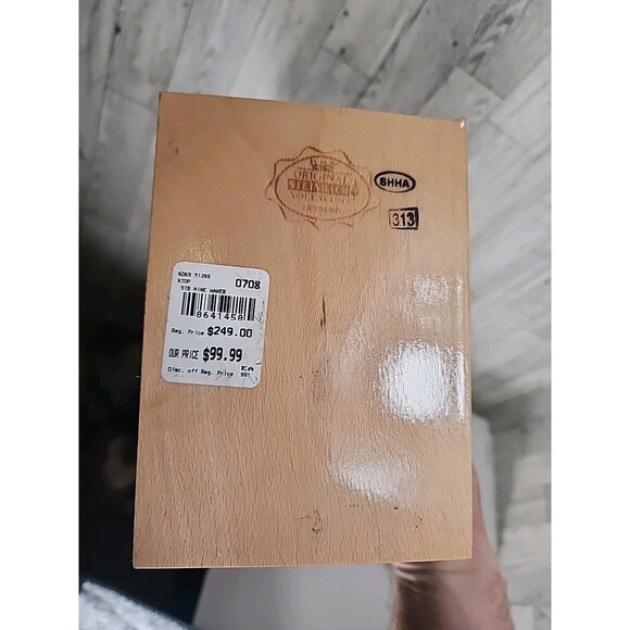 Vintage STEINBACH Nutcracker Winemaker with Tankard & Grapes 18" Wooden w/ Box - Picture 9 of 10